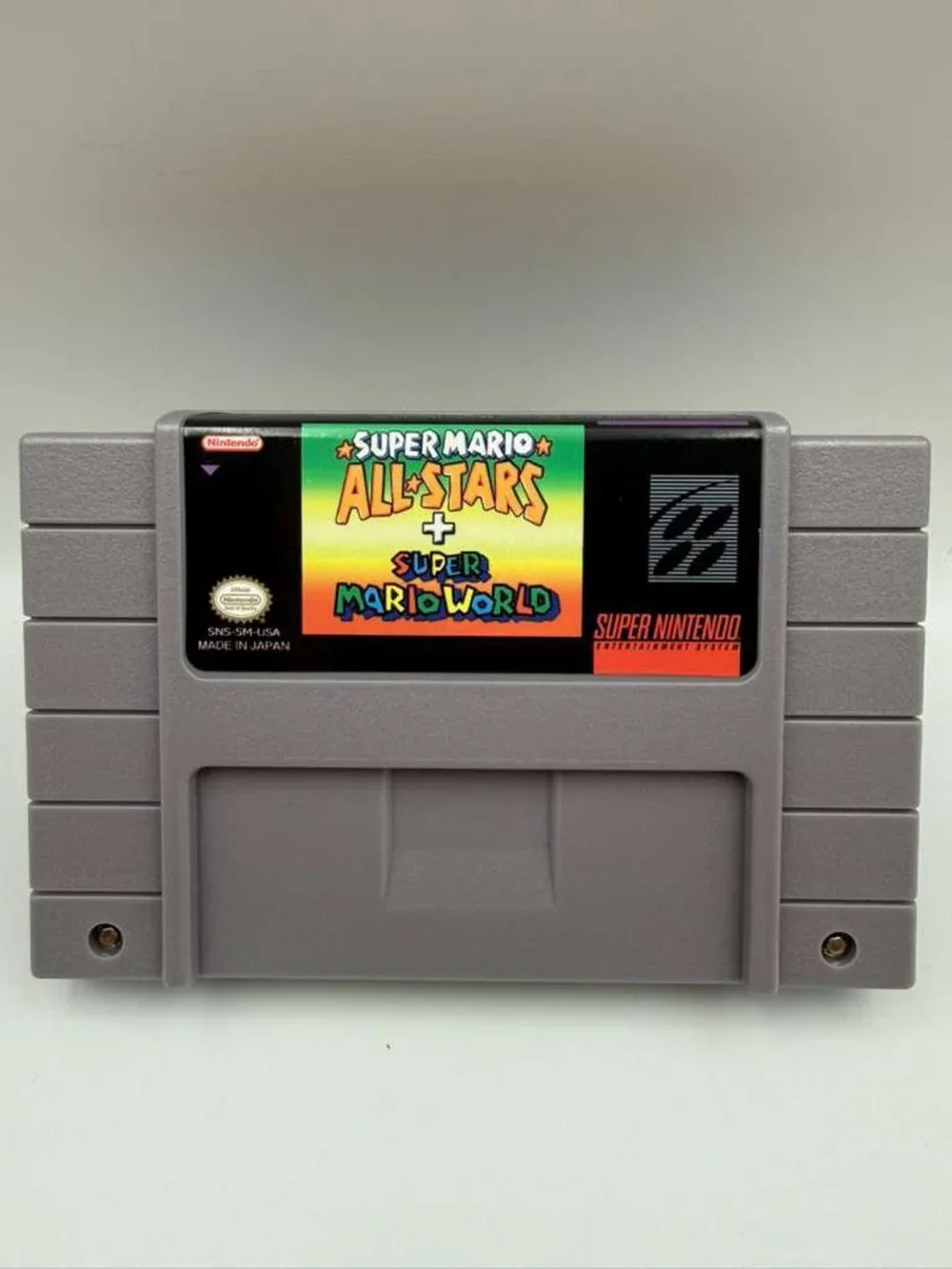 Super Mario All-Stars + Super Mario World – SNES USA Version